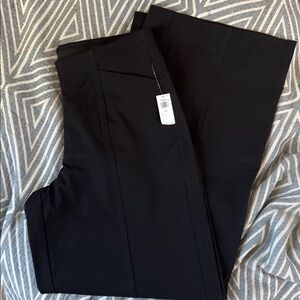 Old Navy Black High-Rise Pixie Wide Leg